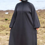 بوركيني Malak - بدلة سباحة شرعية مضادة للماء بأسود أنيق en – Boutique Nazlyshop