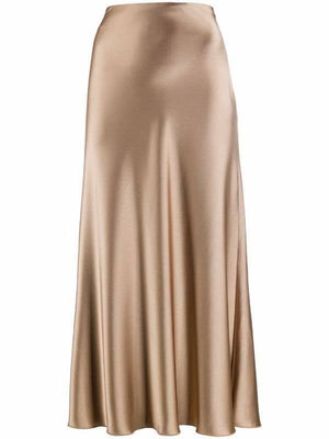 Jupe satin longue en – Boutique Nazlyshop