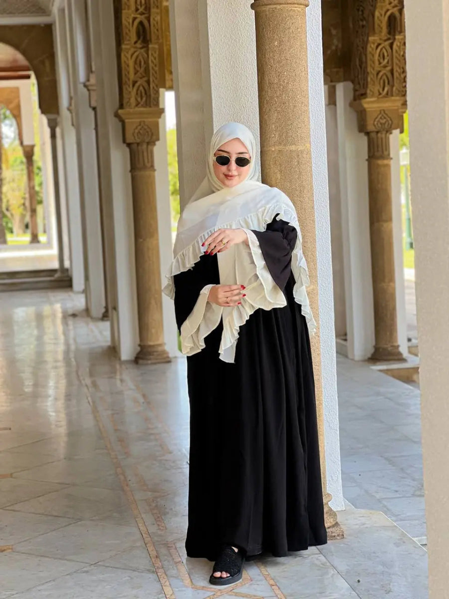 كسوة قطعتين بكريب روزا – أناقة فاخرة لكل المناسبات en – Boutique Nazlyshop