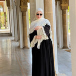 كسوة قطعتين بكريب روزا – أناقة فاخرة لكل المناسبات en – Boutique Nazlyshop