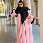 كسوة قطعتين بكريب روزا – أناقة فاخرة لكل المناسبات en – Boutique Nazlyshop