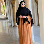 كسوة قطعتين بكريب روزا – أناقة فاخرة لكل المناسبات en – Boutique Nazlyshop